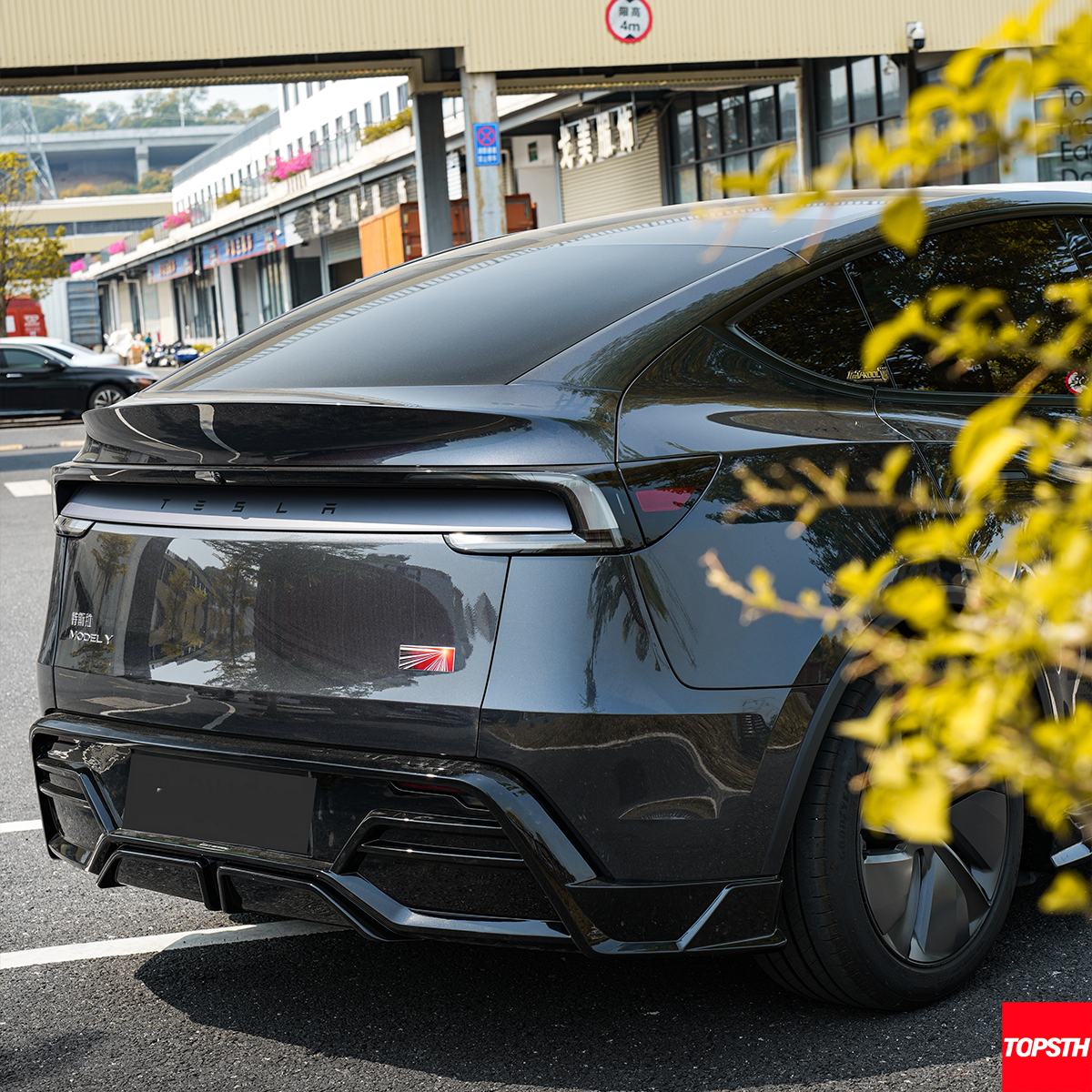 Tesla Model Y Juniper (2025+) TOPSTH Design ABS Body Kit - Front Lip, Side Skirts, Rear Diffuser in Multiple Finishes