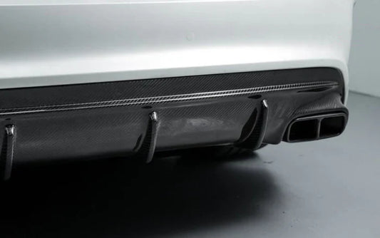 Mercedes W117 CLA45 AMG Style Carbon Fiber Rear Diffuser