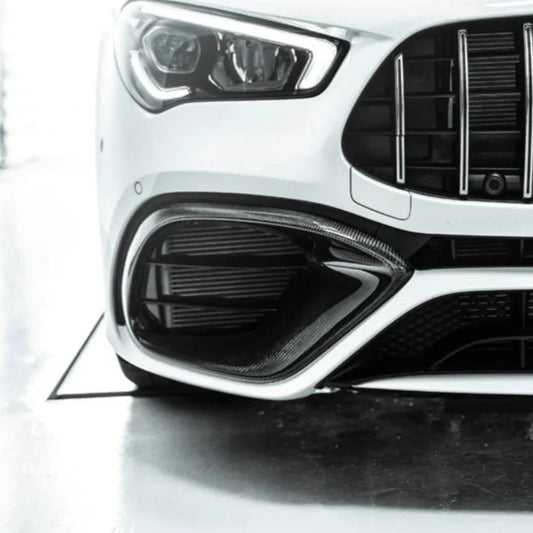 Mercedes W118 Carbon Fiber Front Air Vent Cover Canards