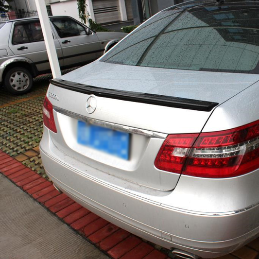 Mercedes Carbon Fiber AMG Style Rear Spoiler for W212 Sedan (2009-2013)