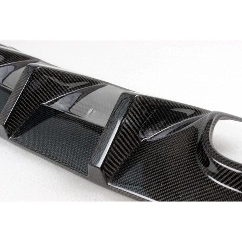 Mercedes Carbon Fiber TMS Style Heckdiffusor für W204 C63 FL