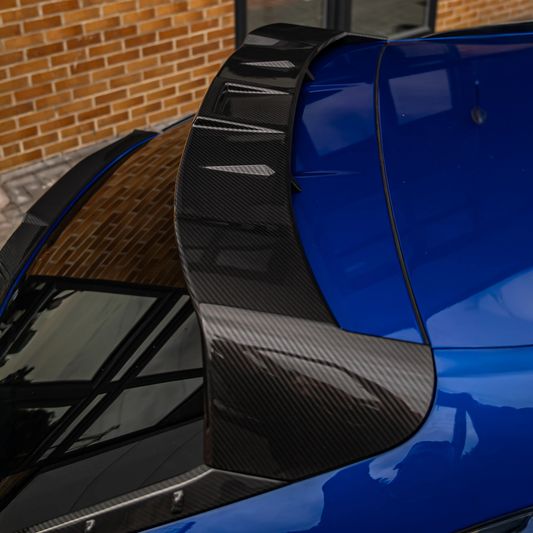 Audi Pre-Pregged Carbon Fiber Topsth Designs Rear Spoiler for C8 RS6 & RS7 (2019+)