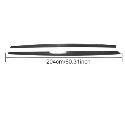 BMW F80 M3 Carbon Fiber Side Skirts - 3D Design Style