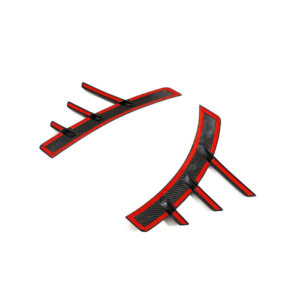 BMW Pre-Pregged or Wet Carbon Fiber M Performance Style Rear Bumper Trim for G87 M2 (2023+)