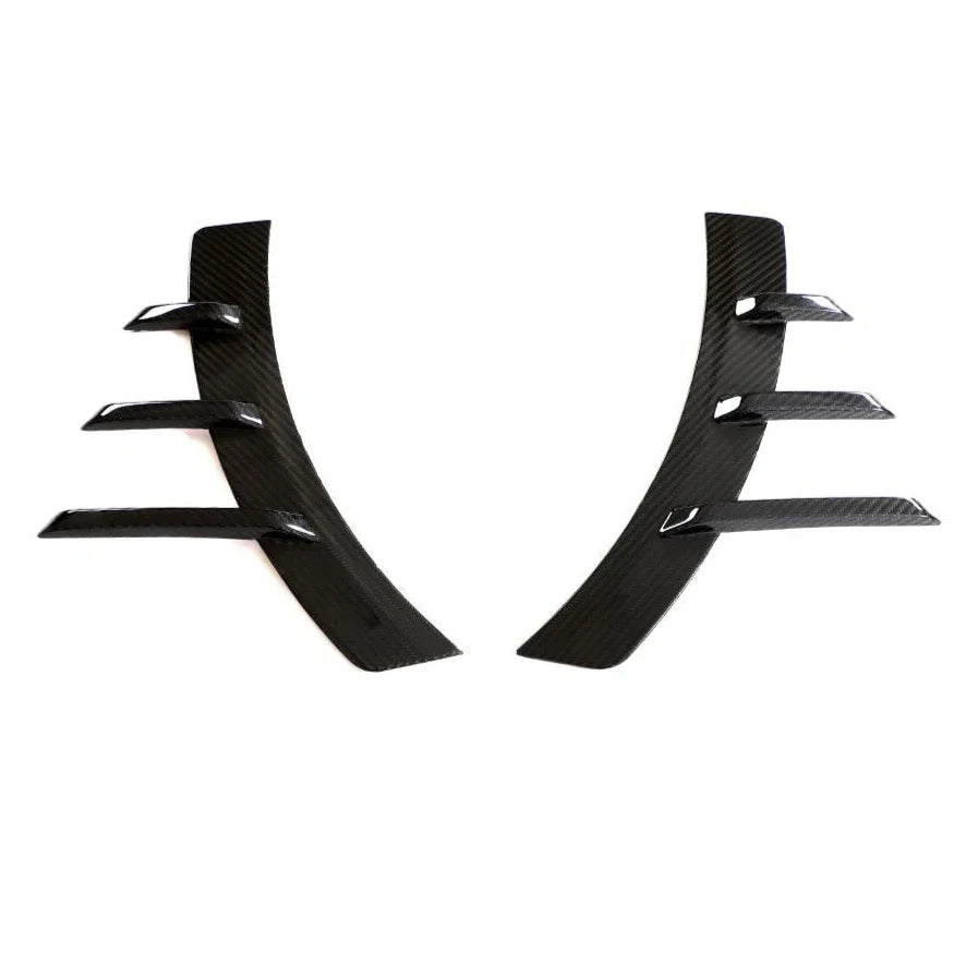 BMW Pre-Pregged or Wet Carbon Fiber M Performance Style Rear Bumper Trim for G87 M2 (2023+)