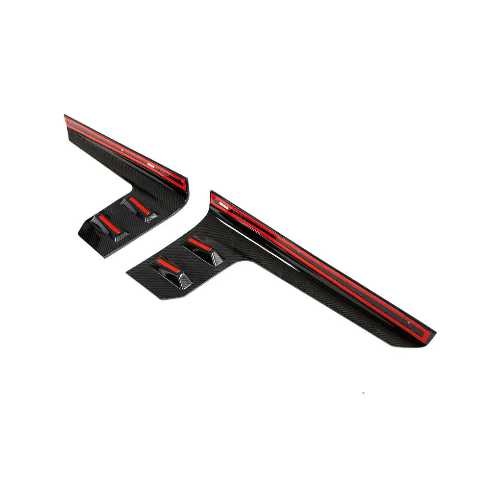 BMW Pre-Preg Carbon Fiber M Performance Style Side Skirts Extensions for G87 M2