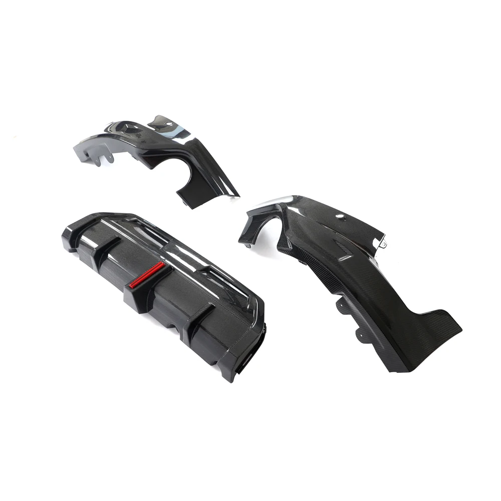 BMW G42 Carbon Fiber Rear Diffuser with Brake Light