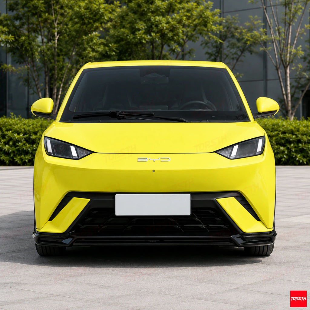 AMXT Style ABS Body Kit for 2022-2025 BYD Seagull / Dolphin Mini / Dolphin Surf / Atto 1, Front View by TOPSTH.