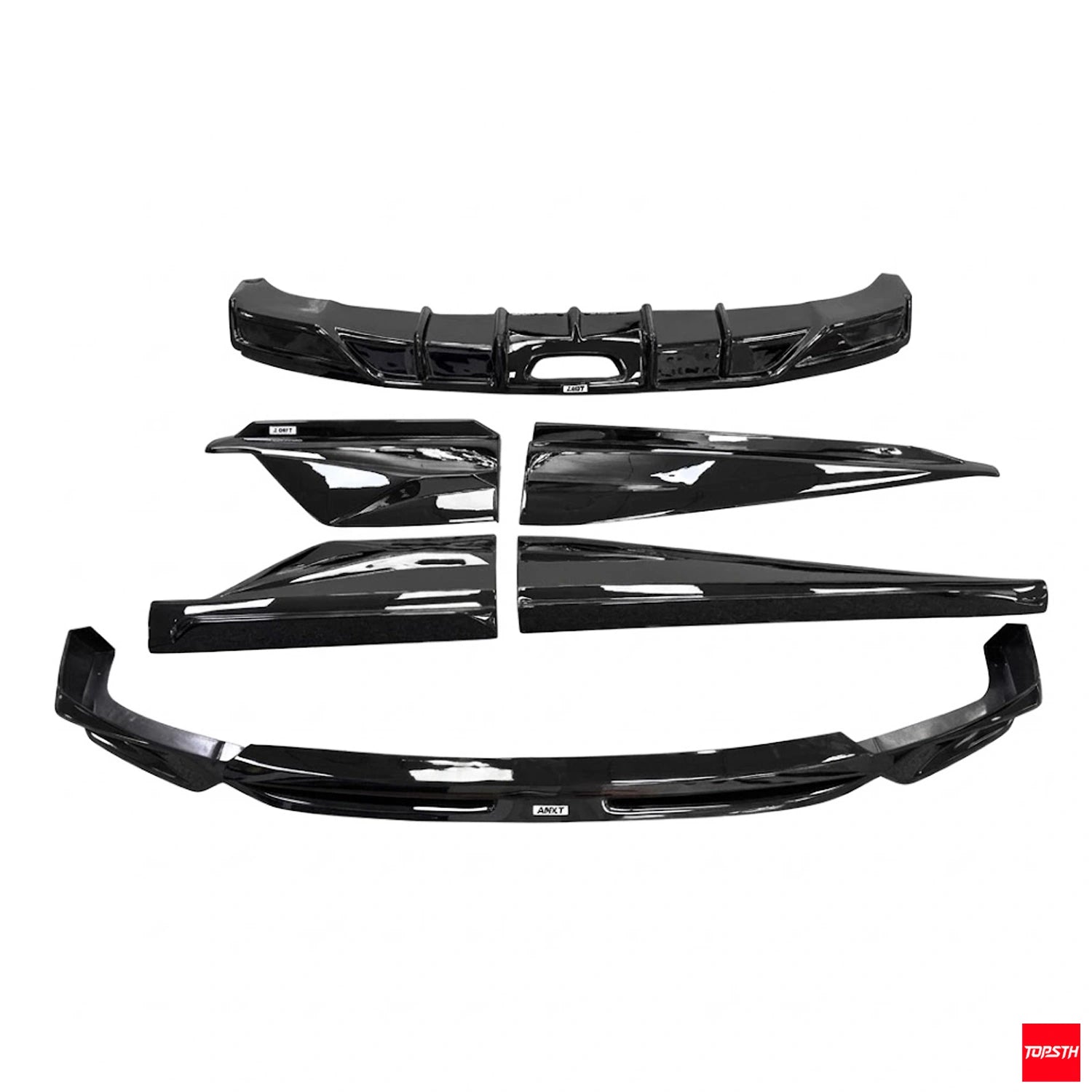 AMXT Style ABS Body Kit for 2022-2025 BYD Seagull / Dolphin Mini / Dolphin Surf / Atto 1, White Background Parts by TOPSTH.