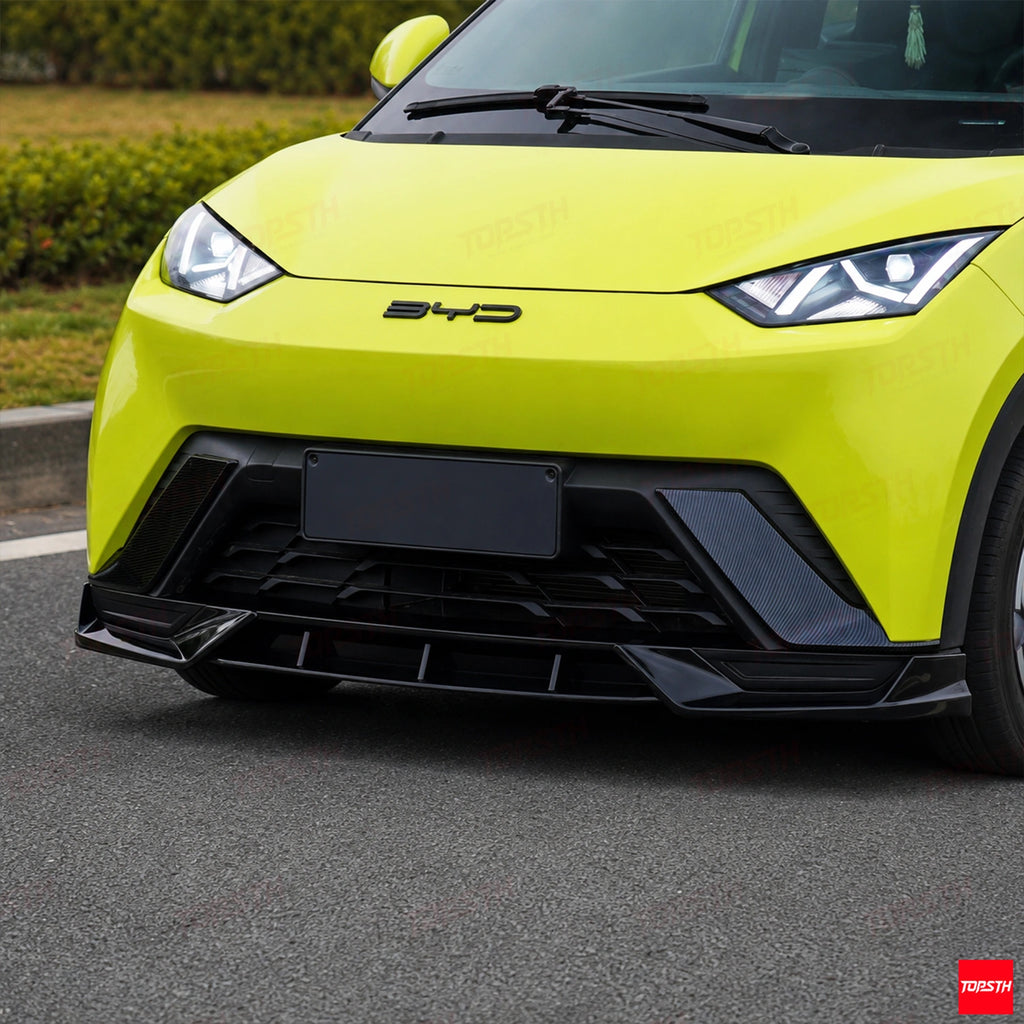 DC Style ABS Body Kit for 2022-2025 BYD Seagull / Dolphin Mini / Dolphin Surf / Atto 1, Front Lip Close Up by TOPSTH.