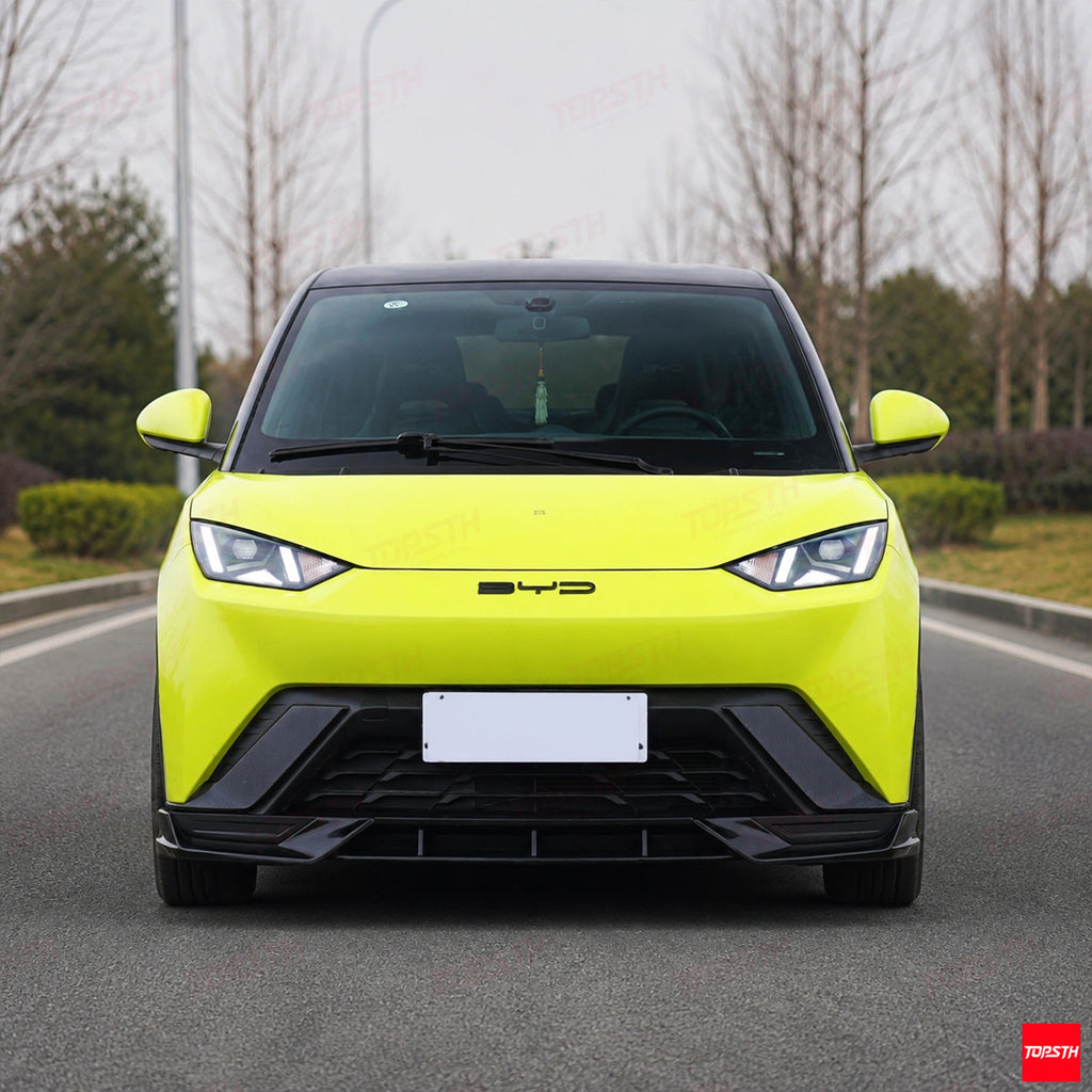 DC Style ABS Body Kit for 2022-2025 BYD Seagull / Dolphin Mini / Dolphin Surf / Atto 1, Front View by TOPSTH.
