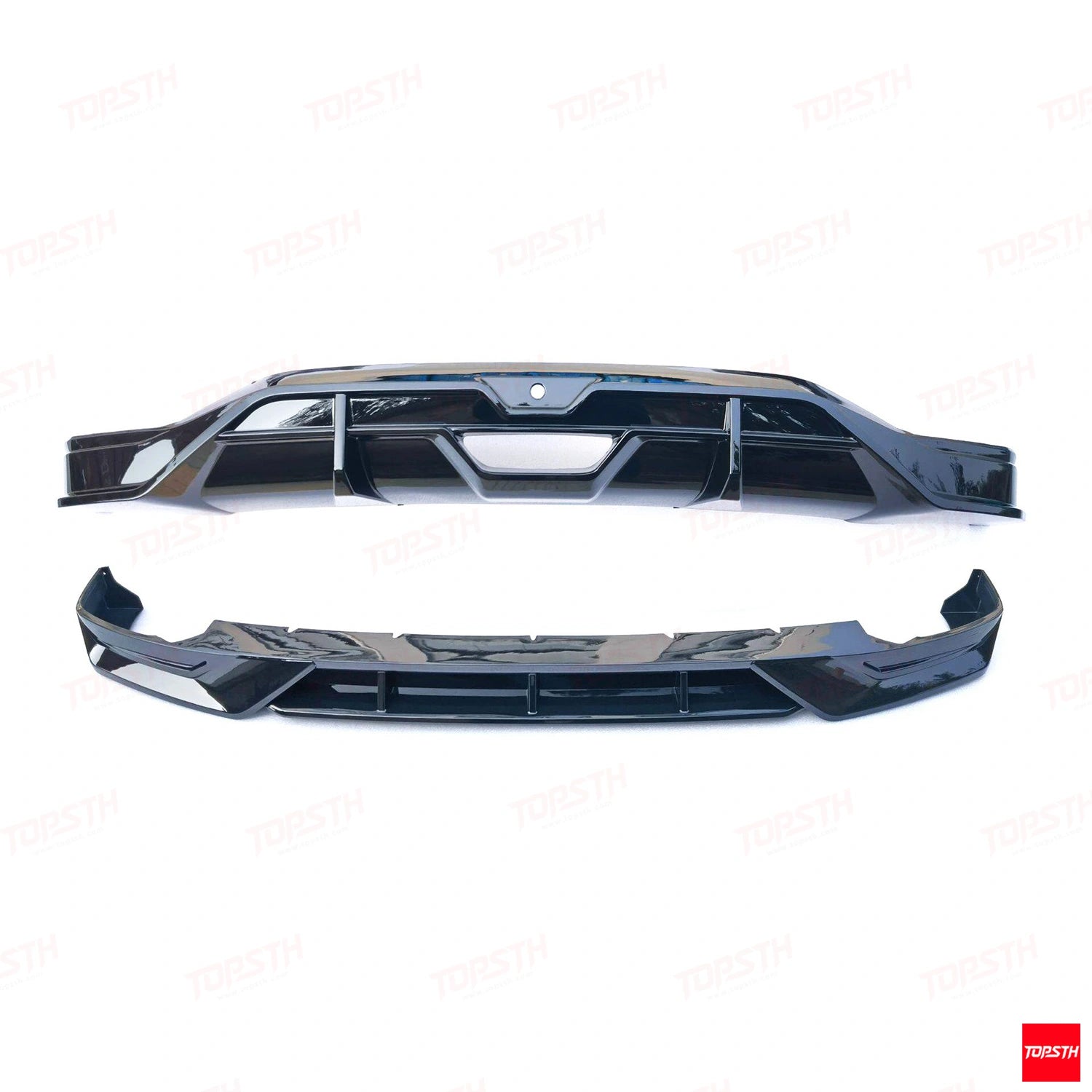 DC Style ABS Body Kit for 2022-2025 BYD Seagull / Dolphin Mini / Dolphin Surf / Atto 1, White Background Parts by TOPSTH.