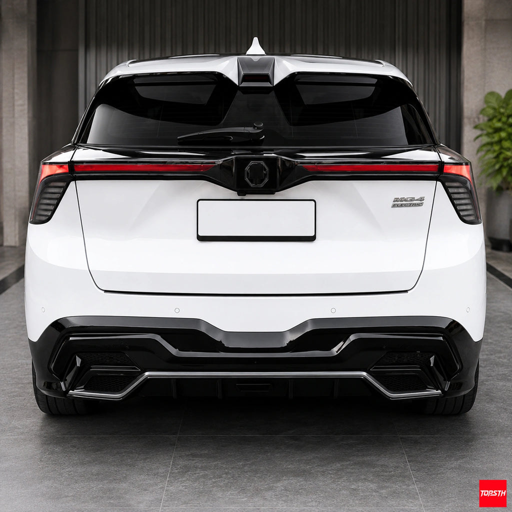LD Style ABS Body Kit for 2022-2025 MG4 EV Mulan ELECTRIC, Rear View by TOPSTH.