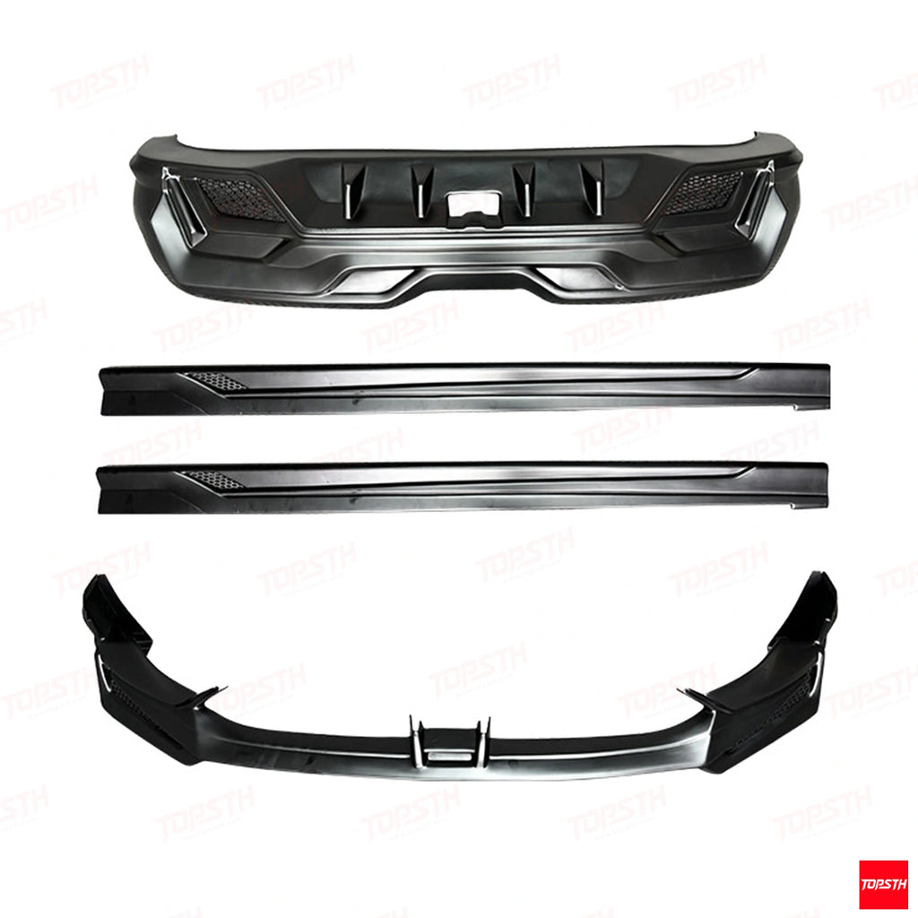 LD Style ABS Body Kit for 2022-2025 MG4 EV Mulan ELECTRIC, White Background Parts by TOPSTH.