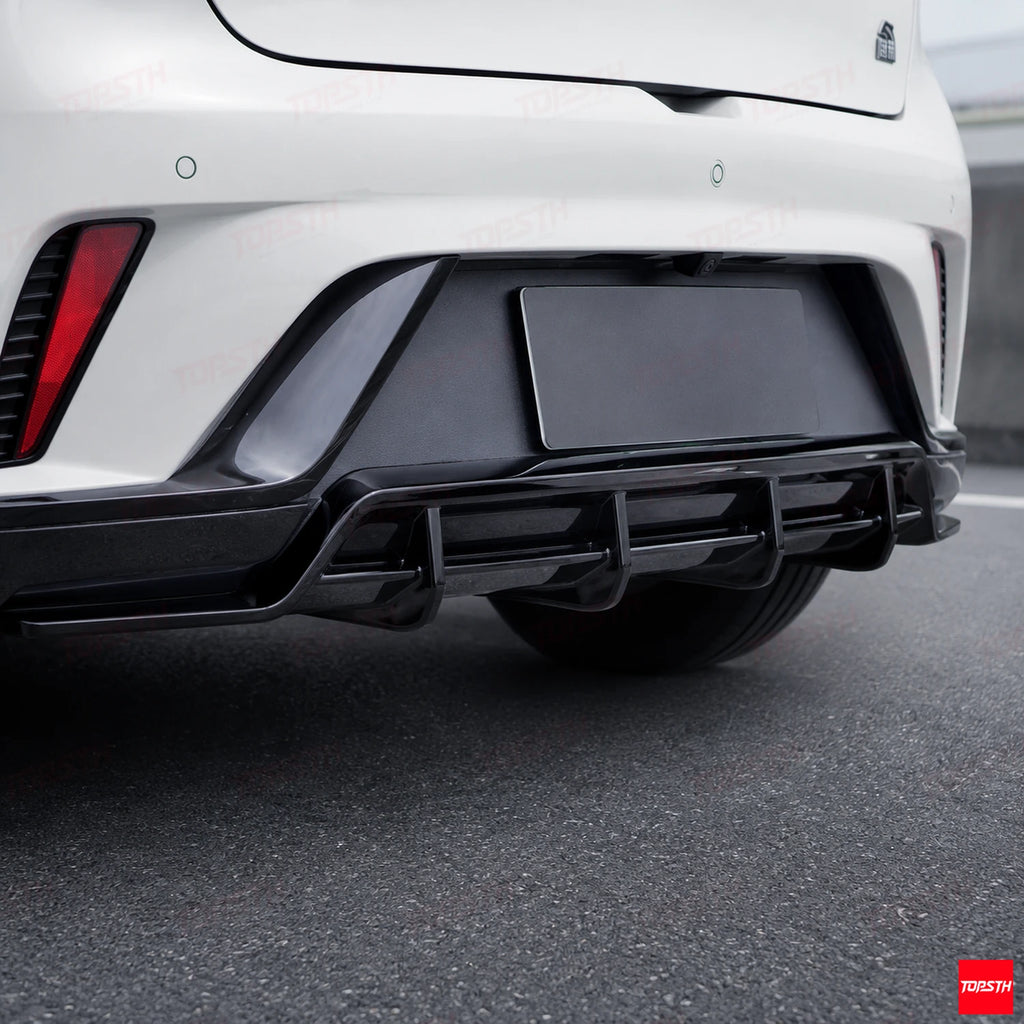 2023-2025 BYD Dolphin DC Style ABS Body kit rear diffuser detail by TOPSTH
