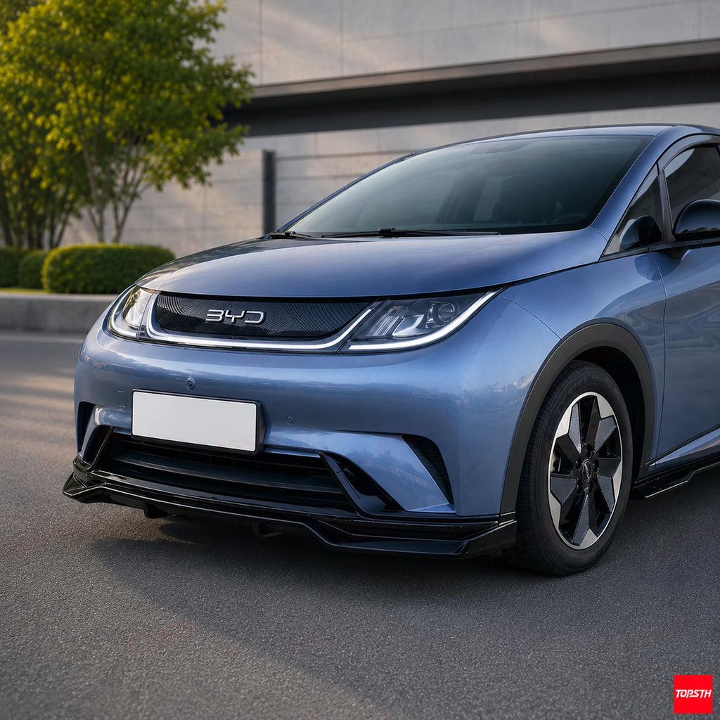 2023-2025 BYD Dolphin TP Style ABS Body Kit installation detail view by TOPSTH