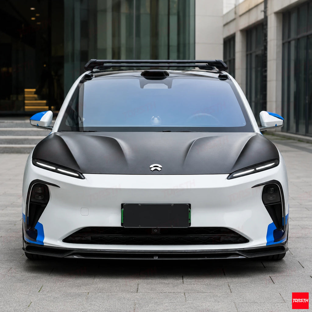 2023+ NIO ET5 Touring ET5T BOCT Style Carbon fiber Body kit front view by TOPSTH
