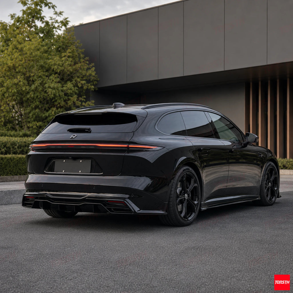 2023+ NIO ET5 Touring ET5T BSKT Style ABS Body kit rear 3-quarter full vehicle view by TOPSTH