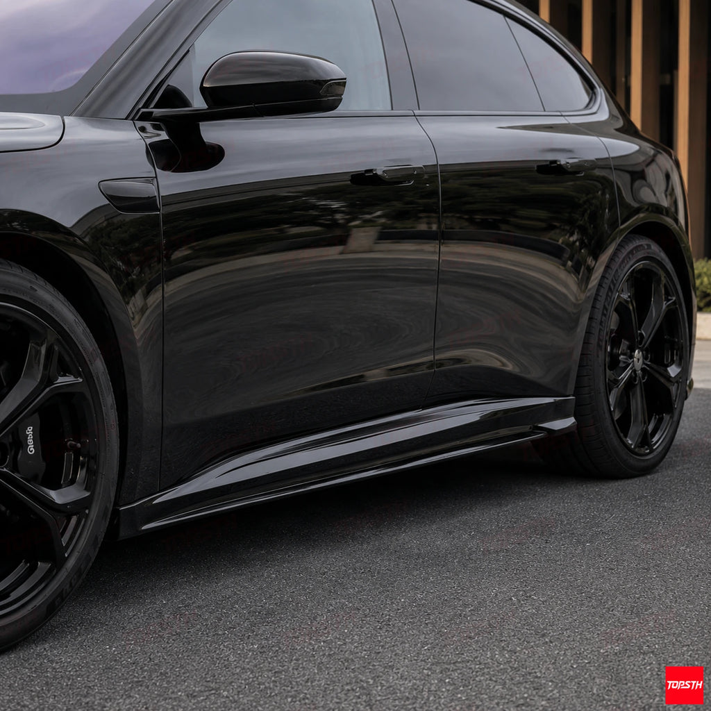 2023+ NIO ET5 Touring ET5T BSKT Style ABS Body kit side skirts detail by TOPSTH