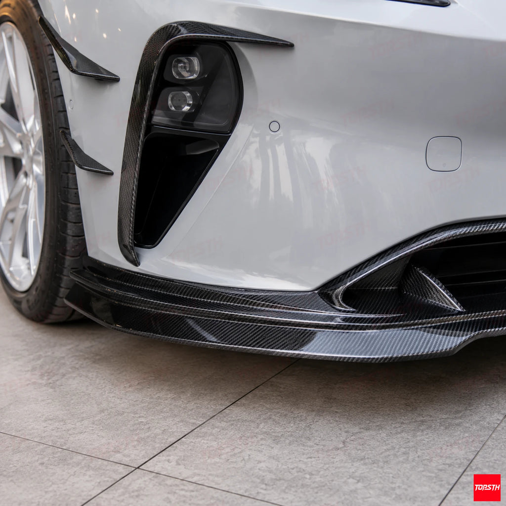 2023+ NIO ET5 Touring ET5T CMST Style Carbon fiber Body kit installation detail view by TOPSTH