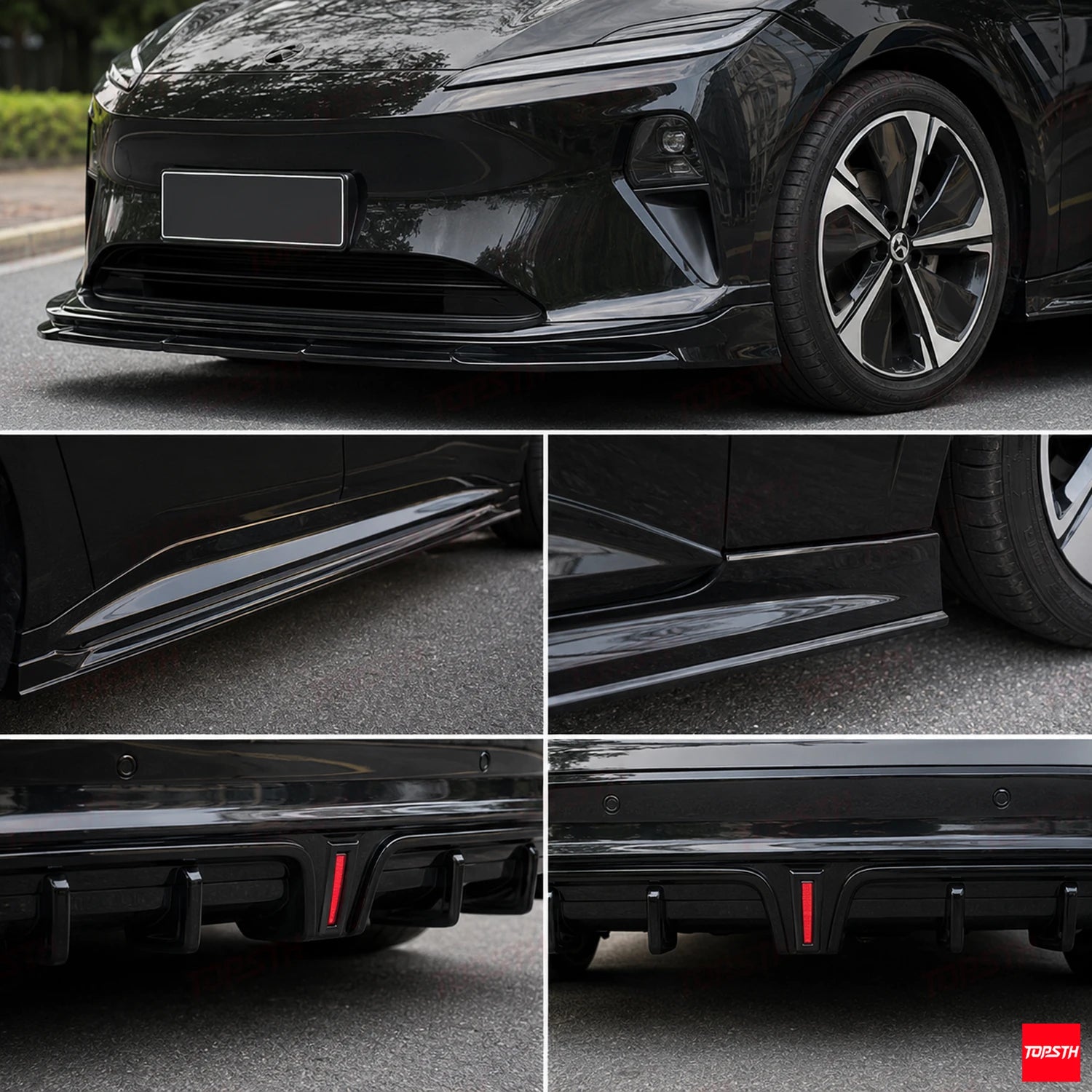 2023+ NIO ET5 Touring ET5T RES Style ABS Body kit installation detail view by TOPSTH