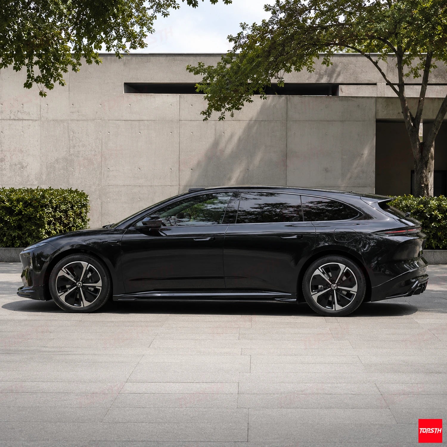 2023+ NIO ET5 Touring ET5T RES Style ABS Body kit side profile view by TOPSTH