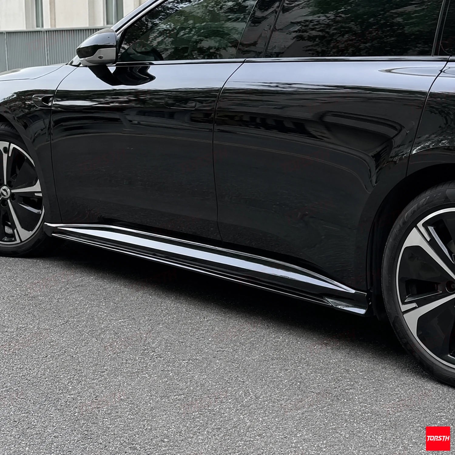 2023+ NIO ET5 Touring ET5T RES Style ABS Body kit side skirts detail by TOPSTH