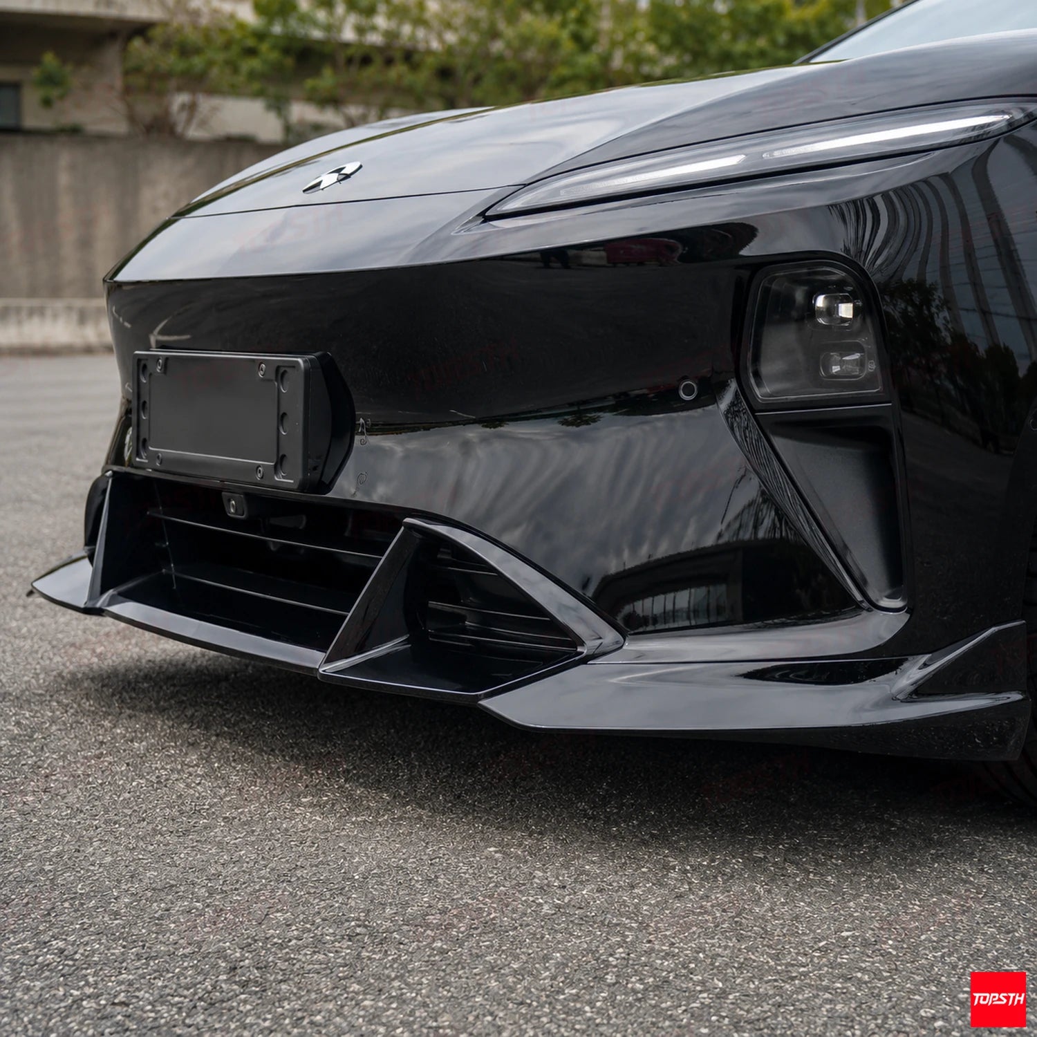 2023+ NIO ET5 Touring ET5T ROBOT Style ABS Body kit front lip detail by TOPSTH