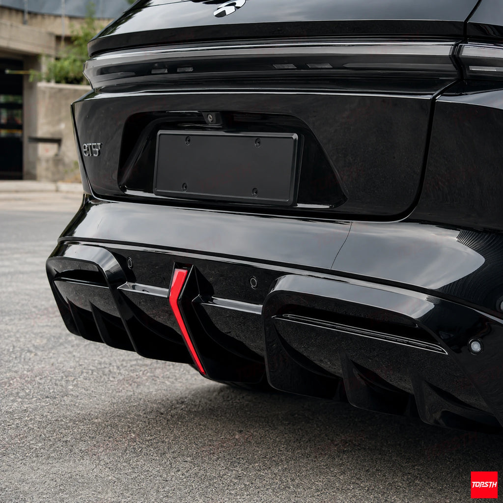 2023+ NIO ET5 Touring ET5T ROBOT Style ABS Body kit rear diffuser detail by TOPSTH