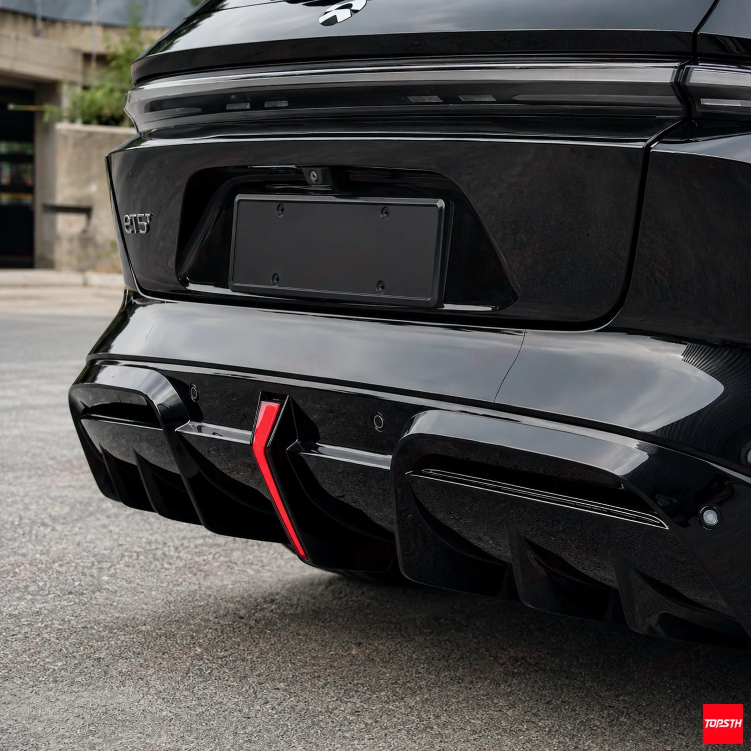 2023+ NIO ET5 Touring ET5T ROBOT Style ABS Body kit rear diffuser detail by TOPSTH
