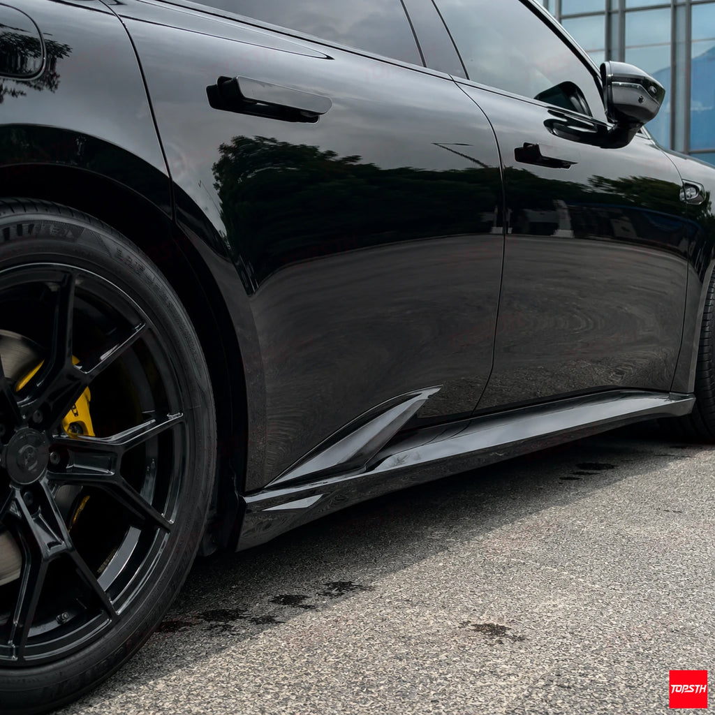2023+ NIO ET5 Touring ET5T ROBOT Style ABS Body kit side skirts detail by TOPSTH