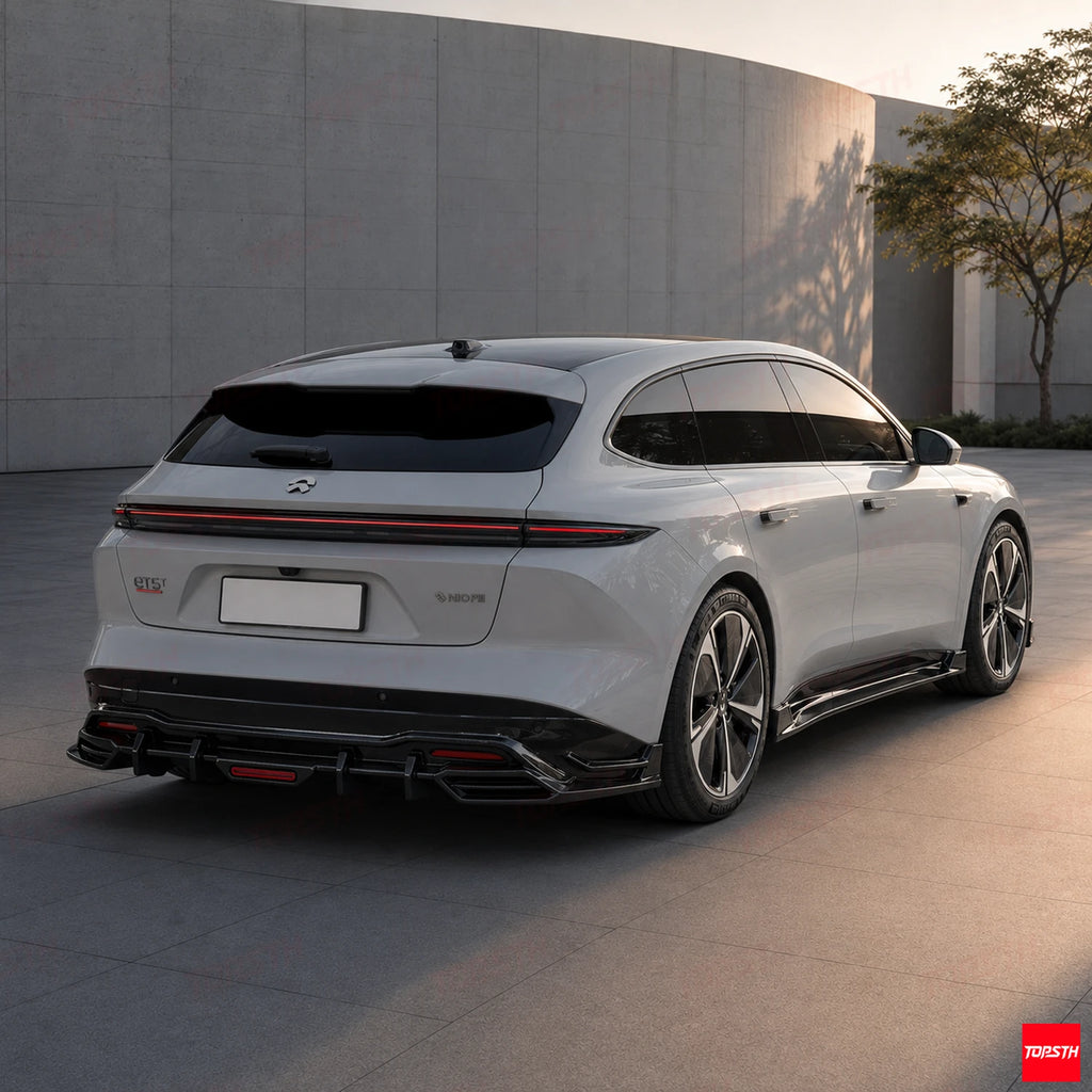 2023+ NIO ET5 Touring ET5T TBRO Style ABS Body kit rear 3-quarter full vehicle view by TOPSTH