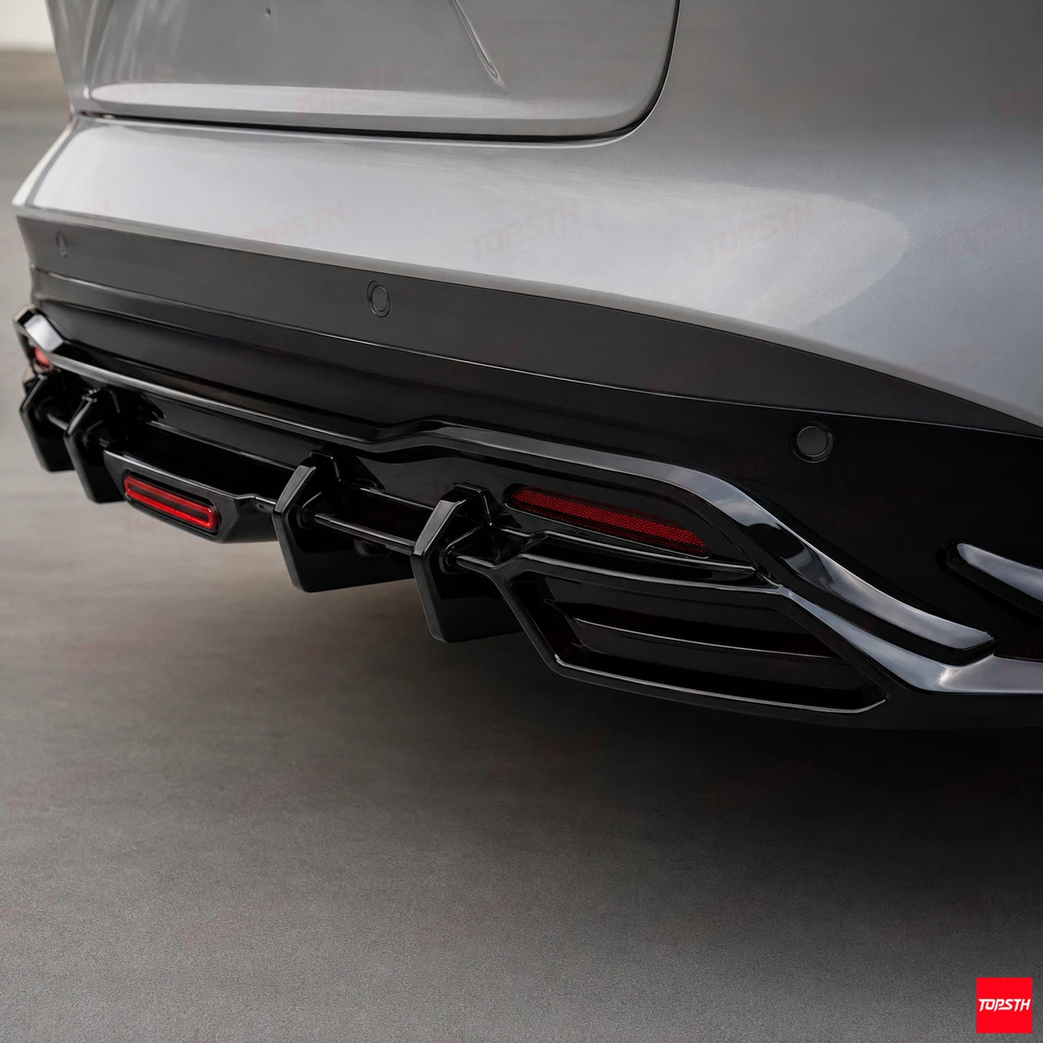 2023+ NIO ET5 Touring ET5T TBRO Style ABS Body kit rear diffuser detail by TOPSTH