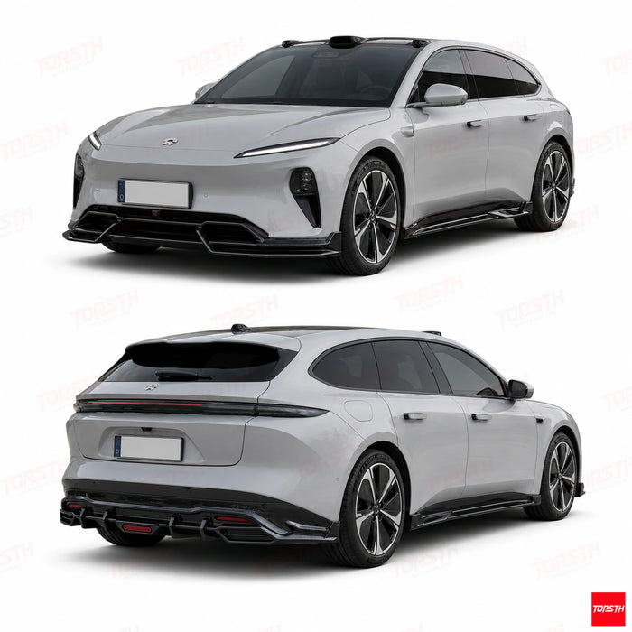 2023+ NIO ET5 Touring ET5T TBRO Style ABS Body kit white background product display by TOPSTH
