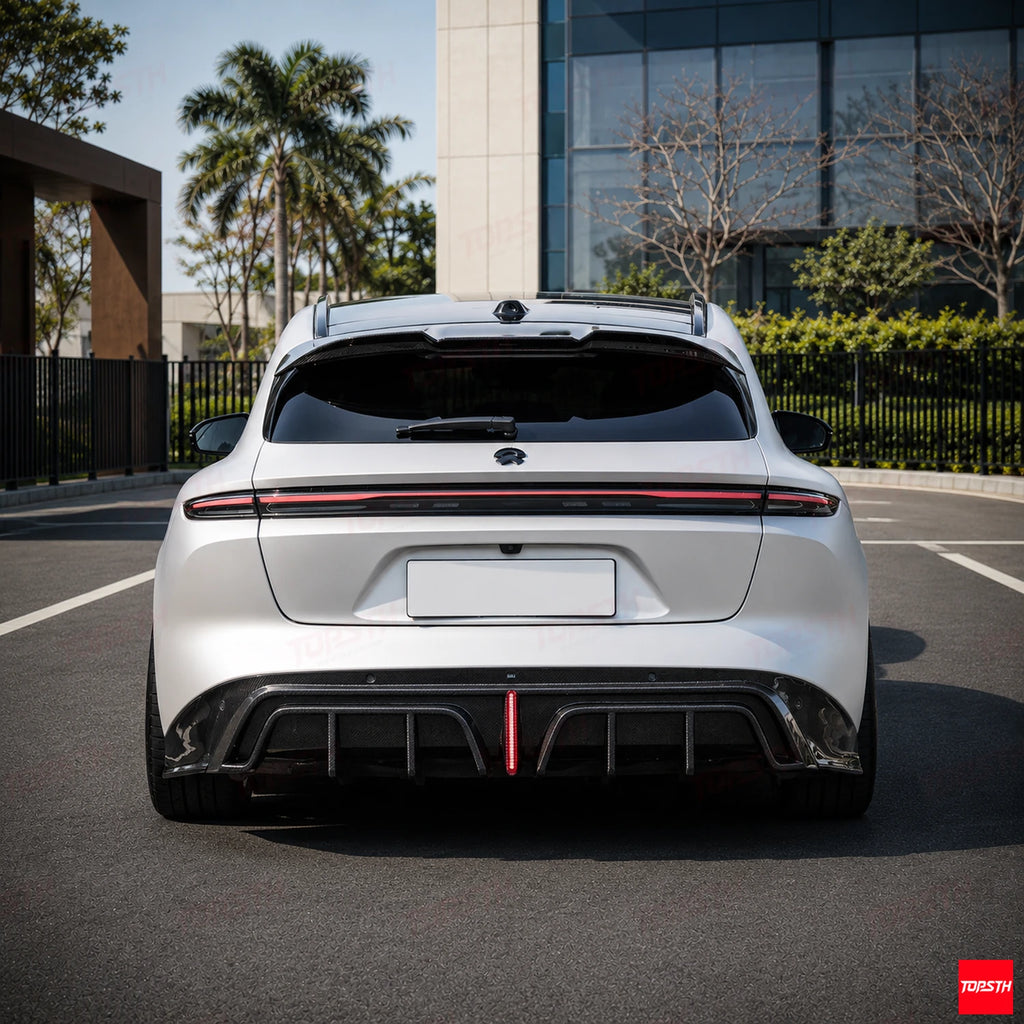 2023+ NIO NIO ET5 Touring ET5T MRK Style Dry carbon fiber Body kit rear view by TOPSTH