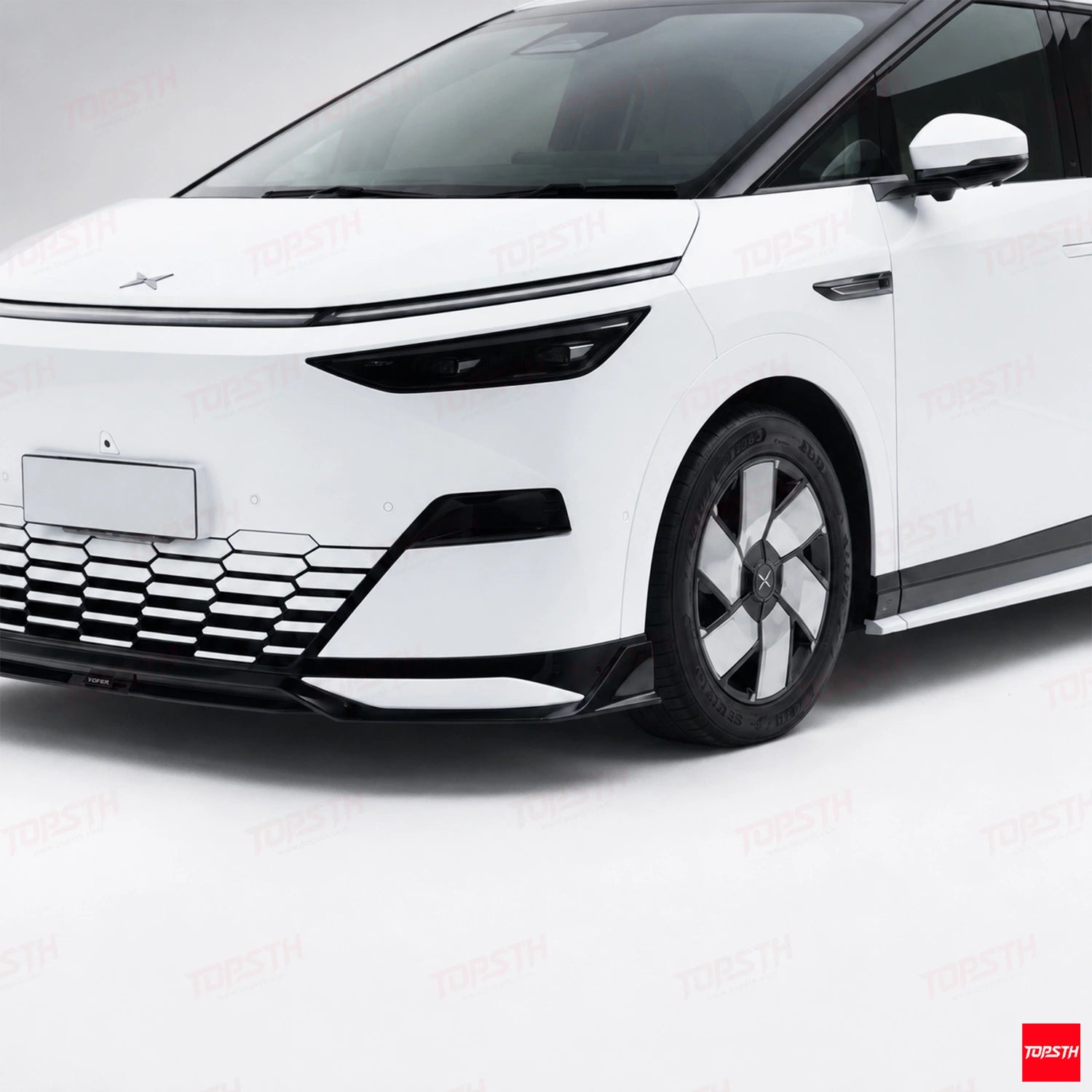 YOFER Style ABS Body Kit for 2024-2025 XPeng X9, Installation Detail by TOPSTH.