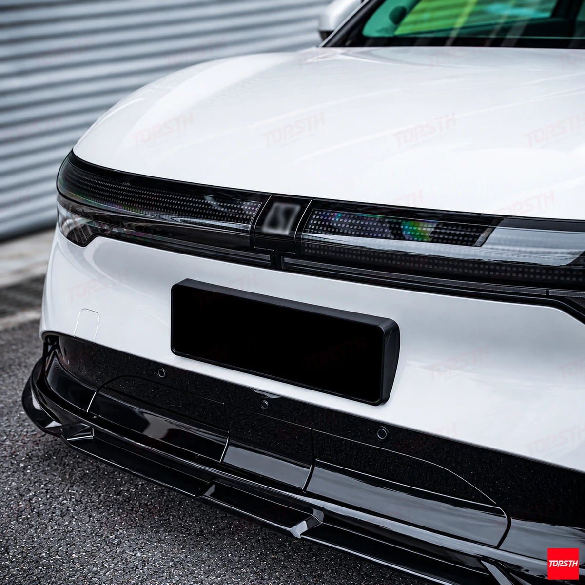 2024-2025 Zeekr 7X BSKT Style ABS Body Kit front lip detail by TOPSTH