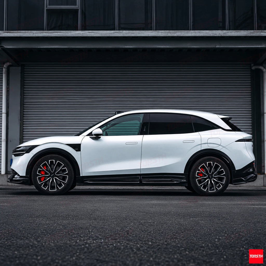 2024-2025 Zeekr 7X BSKT Style ABS Body Kit side profile view by TOPSTH