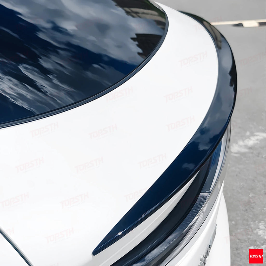 2024-2025 Zeekr 7X Ducktail ABS Spoiler spoiler side end detail by TOPSTH