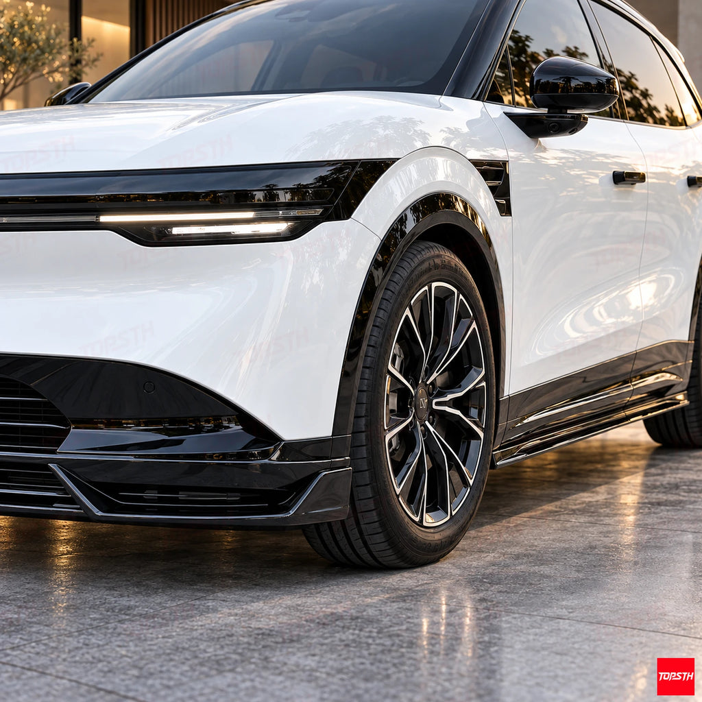 2024-2025 Zeekr 7X JM ABS Body Kit installation detail view by TOPSTH