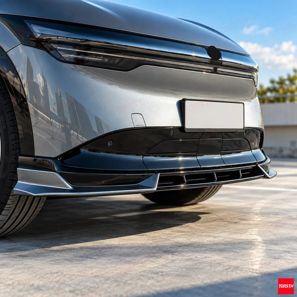 2024-2025 Zeekr 7X RES Style ABS Body Kit front lip detail by TOPSTH
