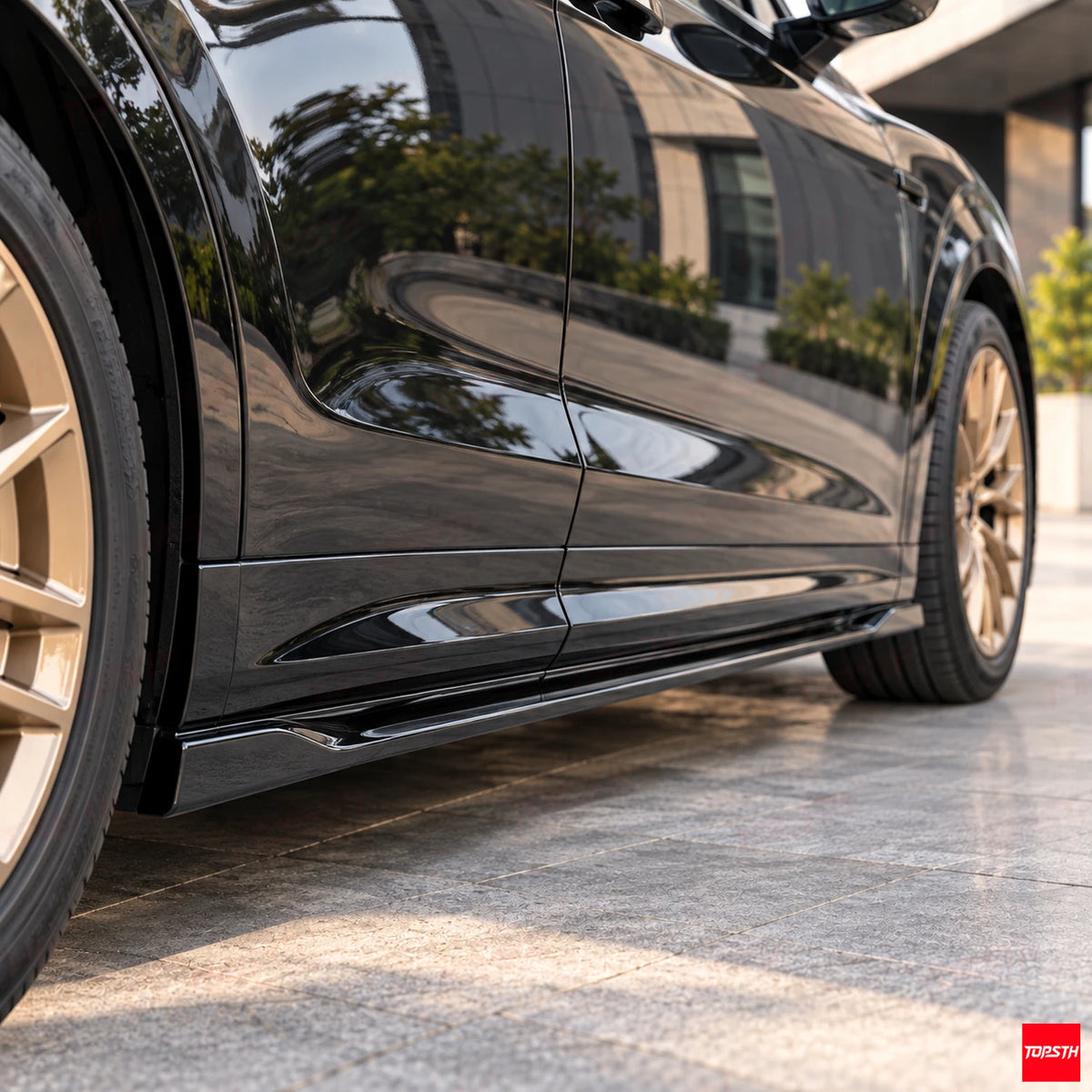 2024-2025 Zeekr 7X TOPSTH Style ABS Body Kit installation detail view by TOPSTH