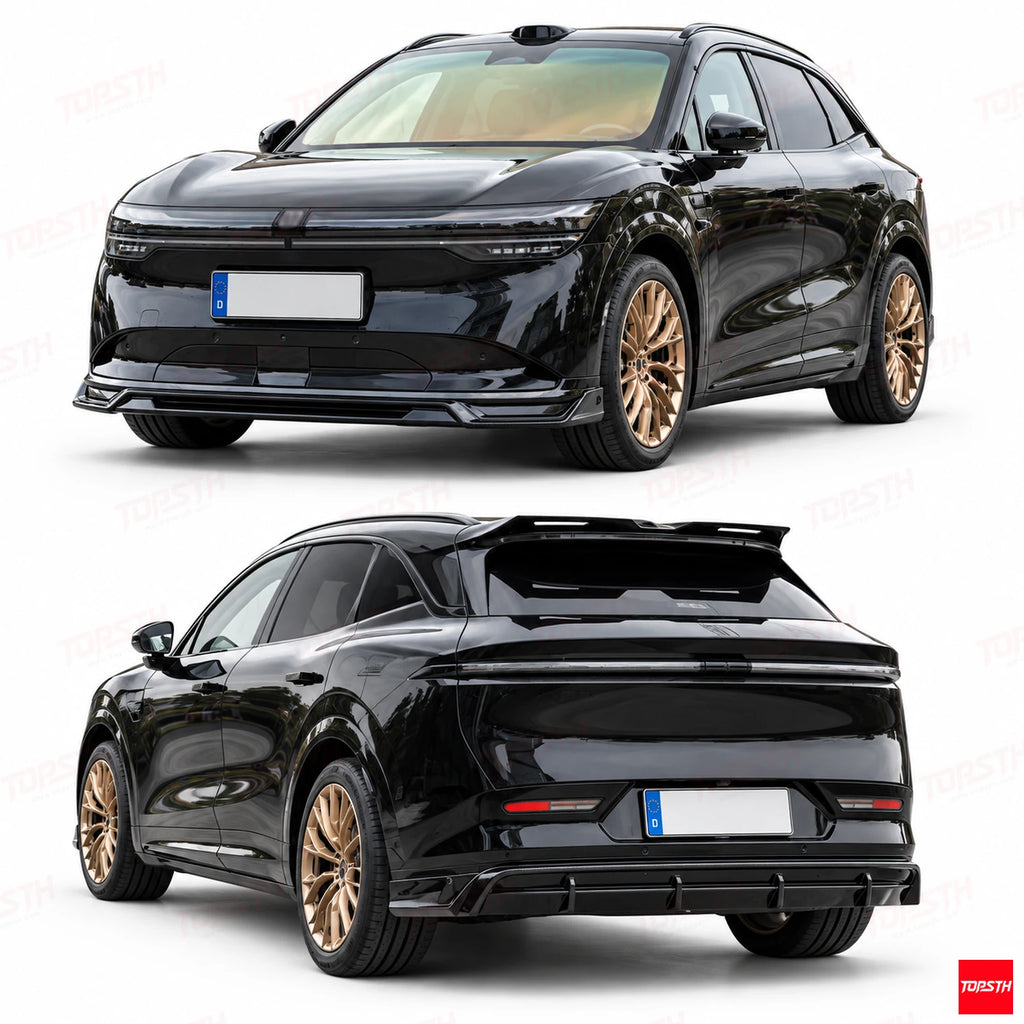 2024-2025 Zeekr 7X TOPSTH Style ABS Body Kit white background product display by TOPSTH