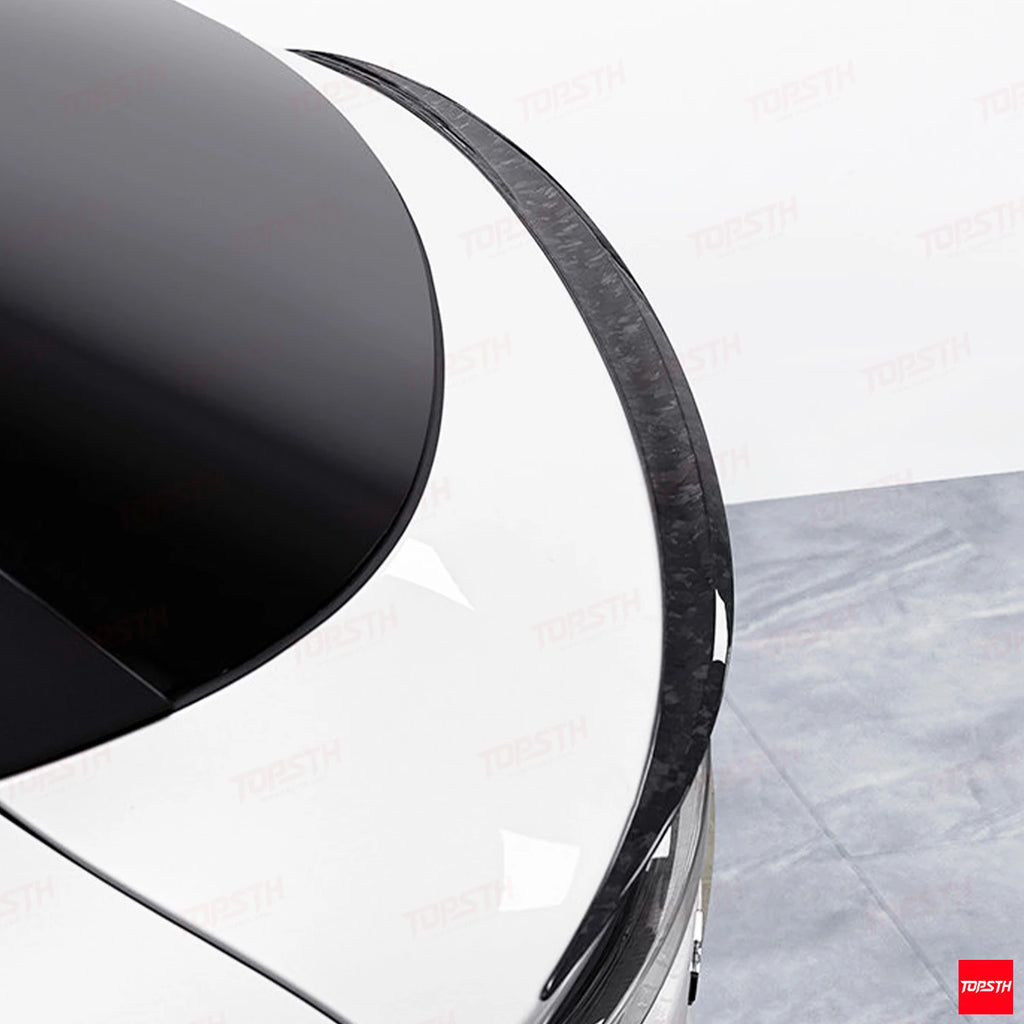 2024-2025 Zeekr 7X TOPSTH Style Carbon Fiber Spoiler full spoiler close-up by TOPSTH