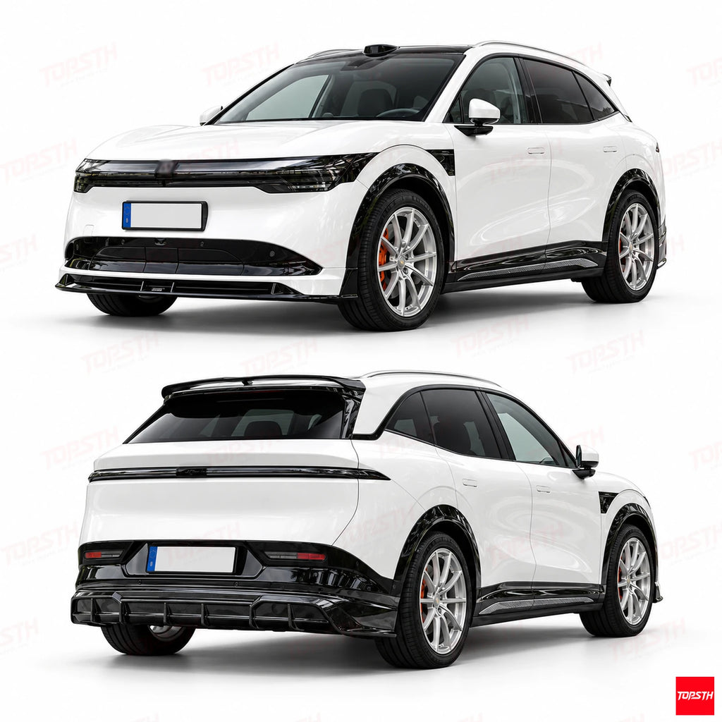 2024-2025 Zeekr Zeekr 7X Yofer Style ABS Body Kit white background product display by TOPSTH