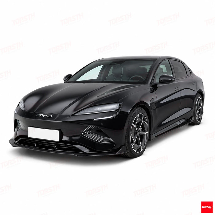 2024+ BDY Seal EV/Sedan KAZON Style Dry Carbon Fiber Body Kit white background product display by TOPSTH