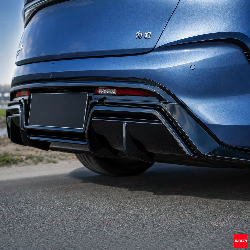 2024+ BYD Seal EV/Sedan DC Style ABS Body Kit rear diffuser detail by TOPSTH