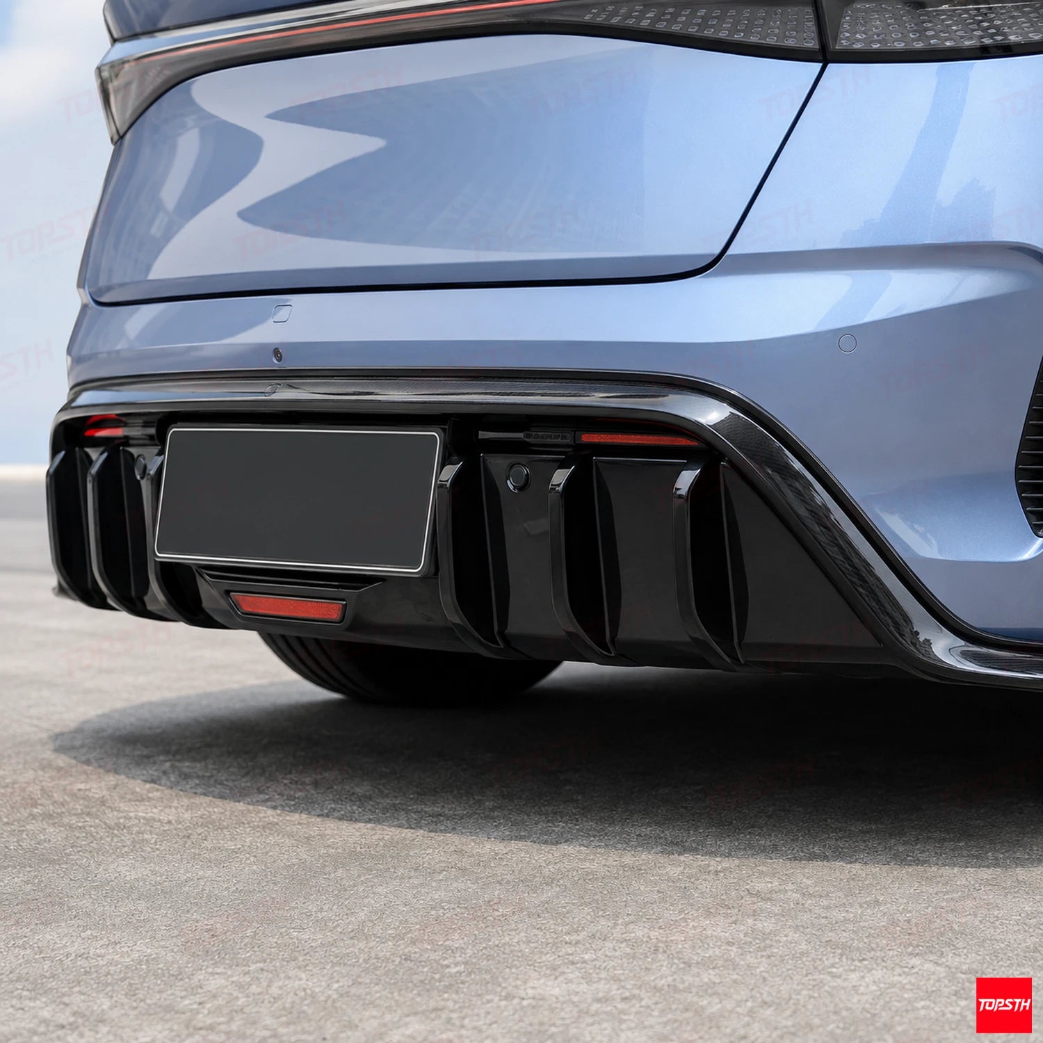 2024+ BYD Seal EV/Sedan TP Style ABS Body Kit rear diffuser detail by TOPSTH