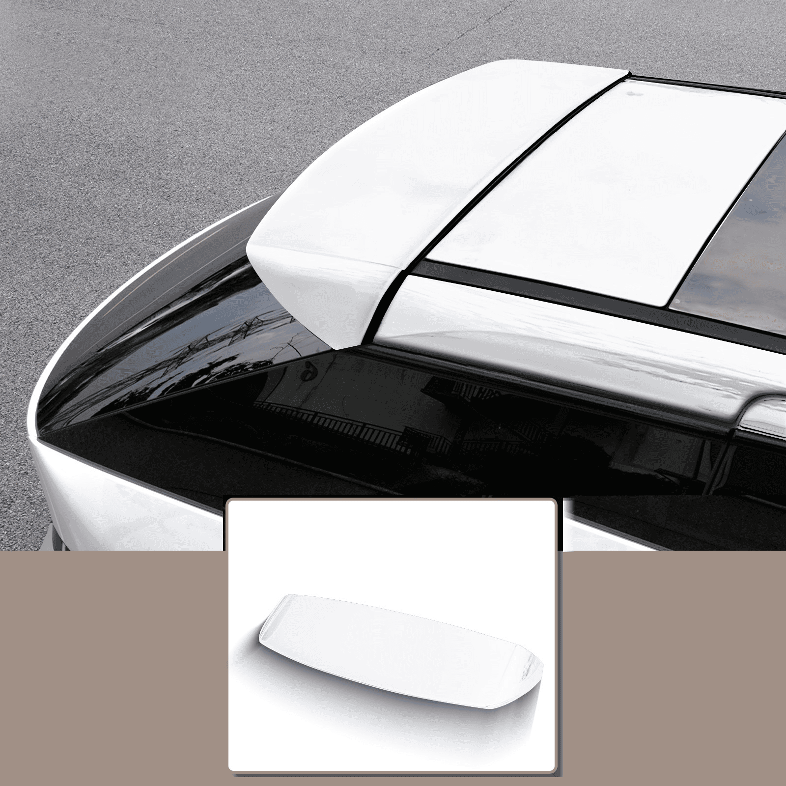 2024-2025-2026 XPeng X9 SP Style ABS Rear Spoiler