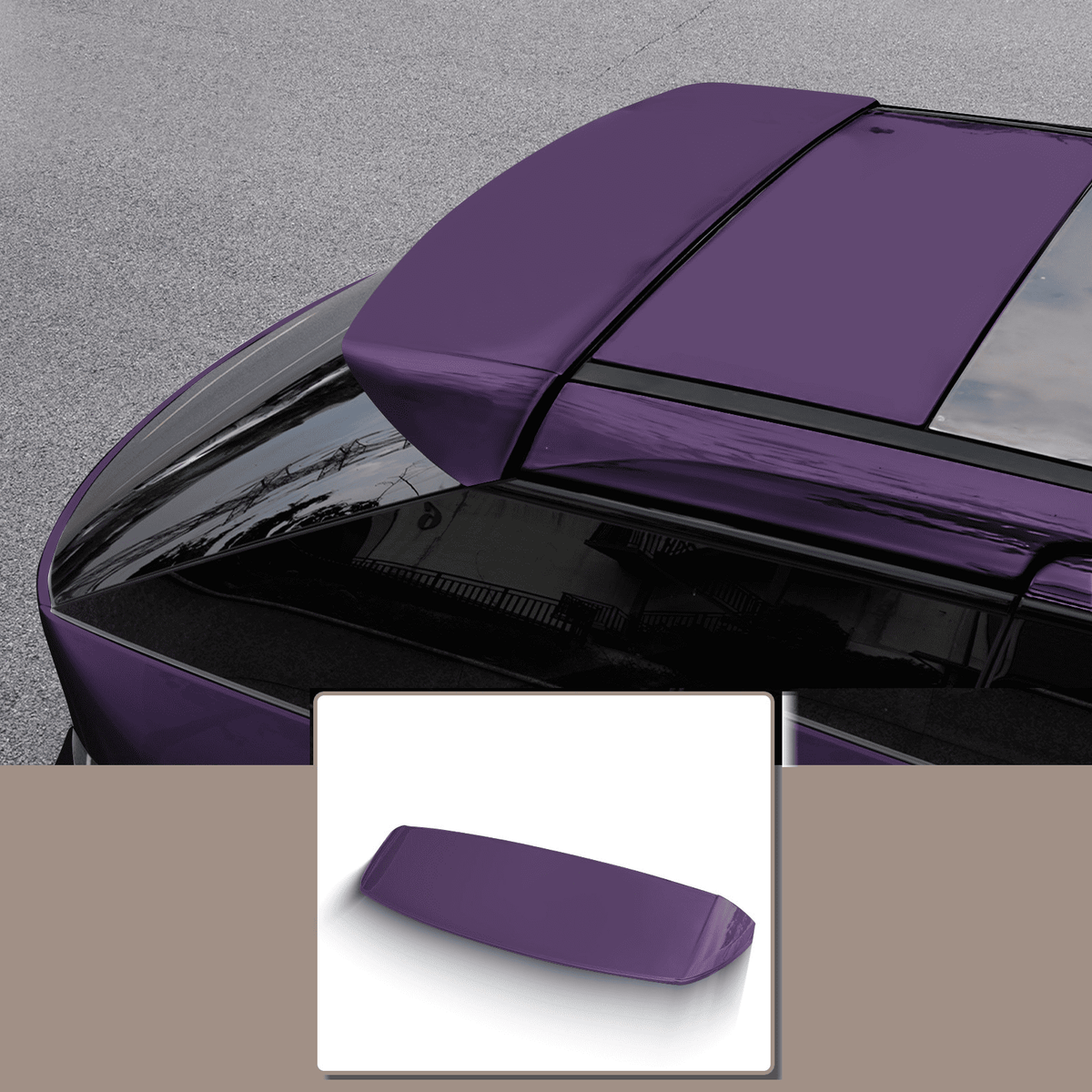 2024-2025-2026 XPeng X9 SP Style ABS Rear Spoiler